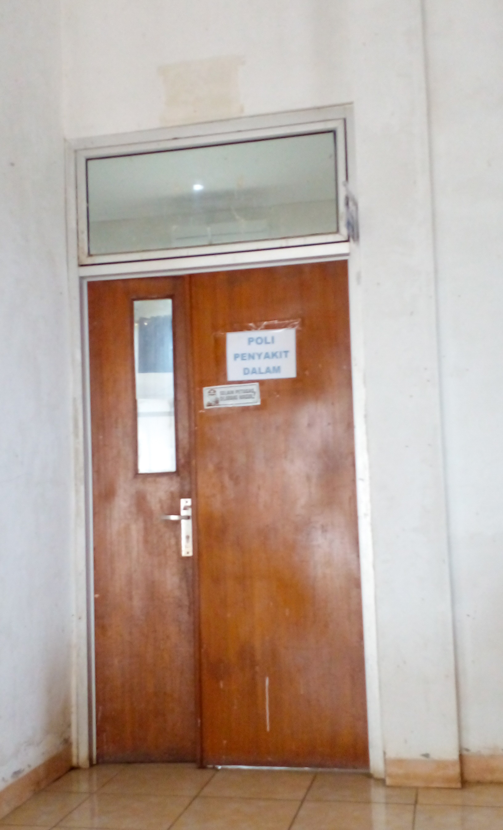 Poli Penyakit Dalam RSUD Tapan