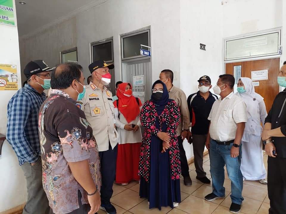 Kunjungan Gubernur Sumatera Barat Meninjau Persiapan  Rumah Sakit Umum Daerah Tapan Sebagai Rujukan 