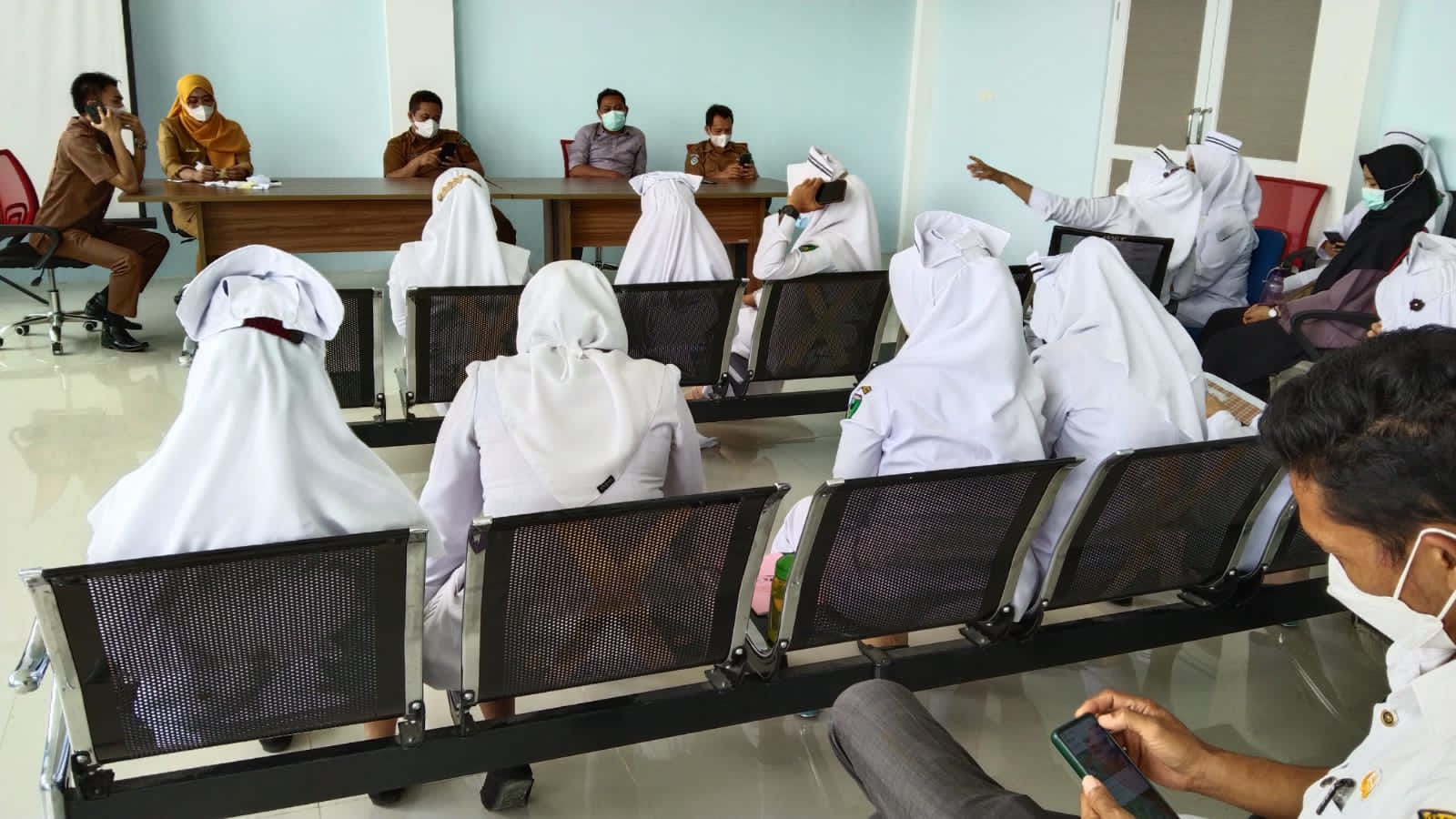 Rapat pemilihan ketua Akreditasi tahun 2022 RSUD Tapan