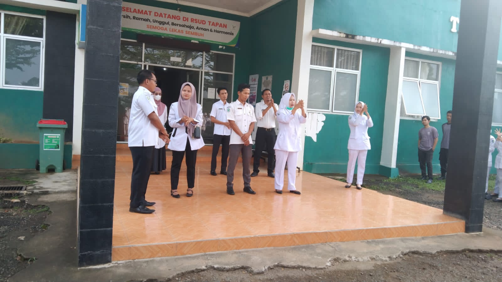 Gerakan Cuci Tangan apel pagi 