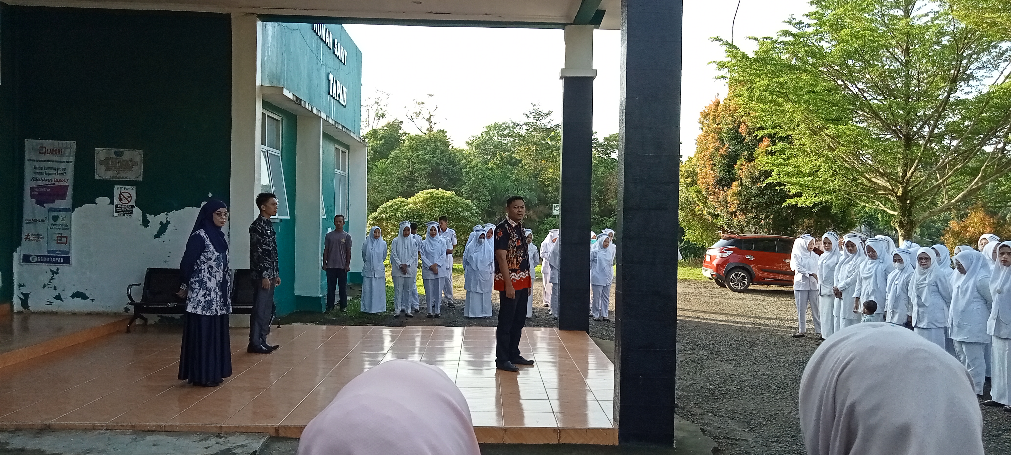 Apel pagi RSUD Tapan 