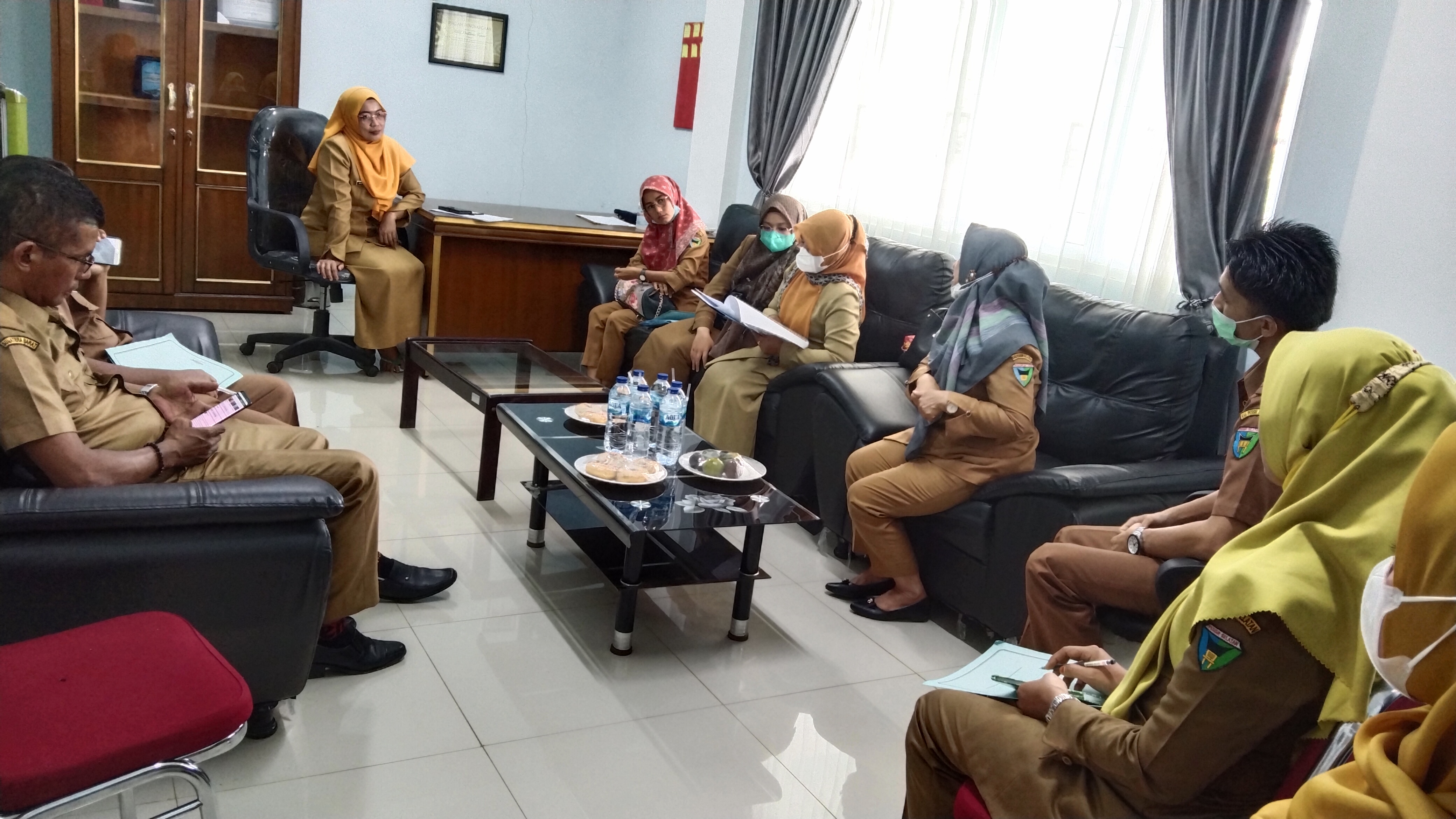 Kunjungan dari  Lembaga Kearsipan Daerah Kabupaten Pesisir Selatan