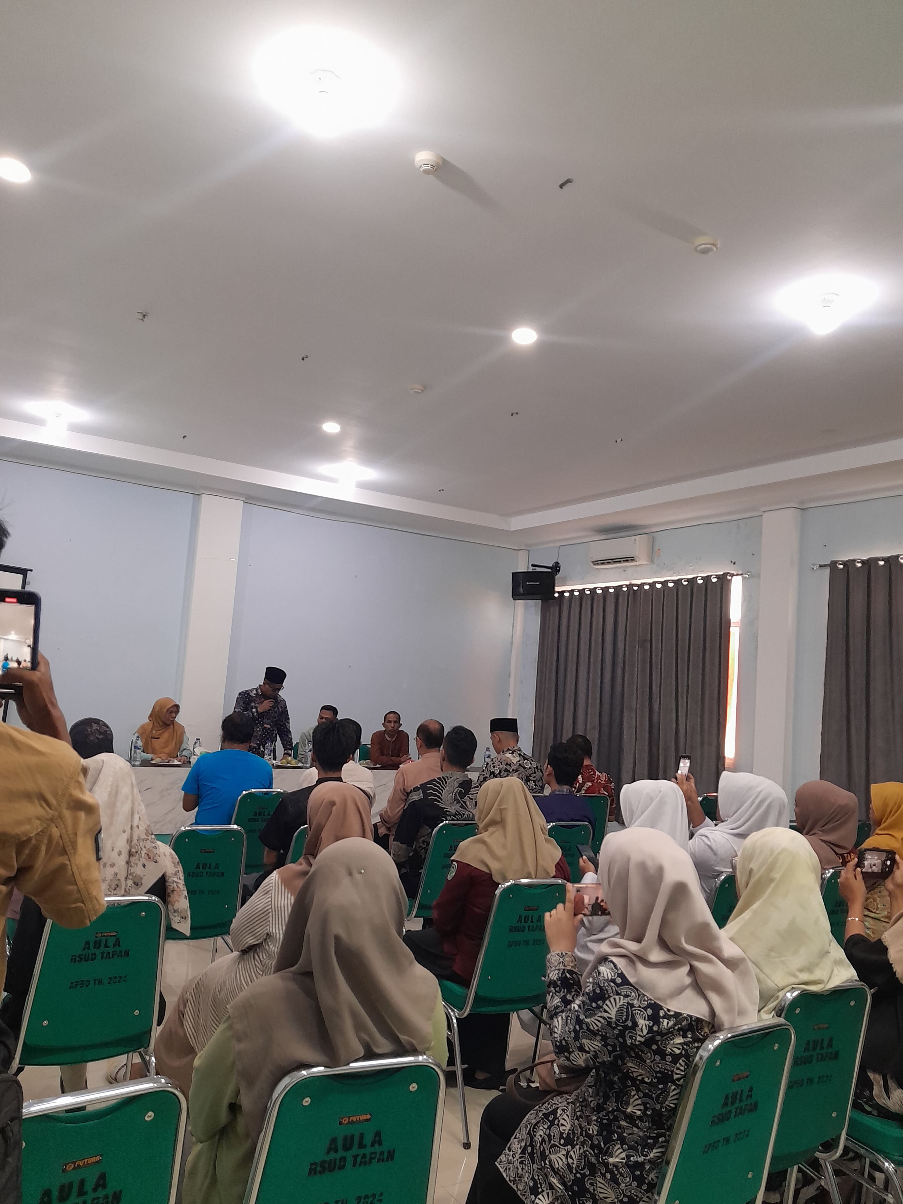 kunjungan Wakil Bupati Pesisir Selatan Bapak Dr. Risnaldi Ibrahim, MM., MH DT. Batuah di RSUD Tapan
