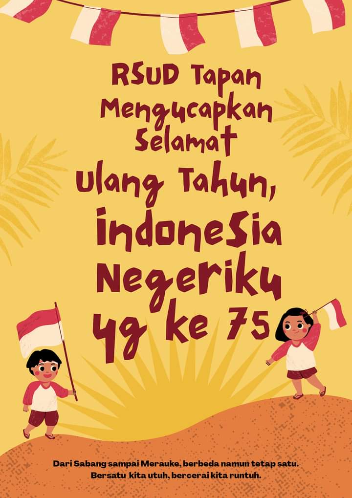 RSUD TAPAN KEMBALIKAN KEMERDEKAAN DENGAN MEMUTUS MATA RANTAI COVID-19