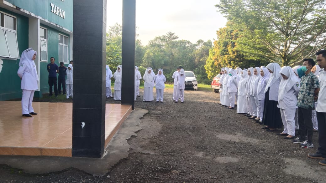 Apel pagi bersama pengawas RSUD Tapan 15 September 2023