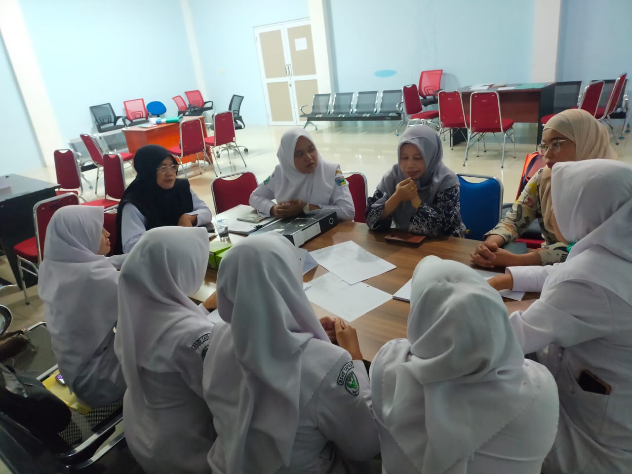  Bimbingan Akreditasi Pokja Prognas RSUD Tapan dengan Dinkes 