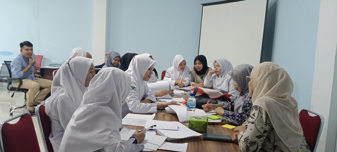  Bimbingan Akreditasi Pokja SKP RSUD Tapan dengan Dinkes 