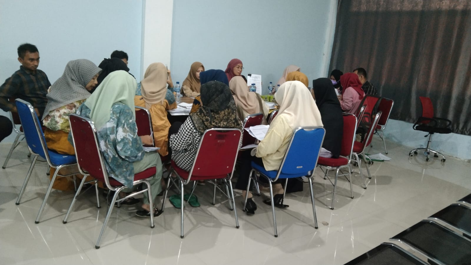 Semangat menjelang penilaian Akreditasi pertama, RSUD Tapan mengundang RSUD M.Zein untuk pendampinga