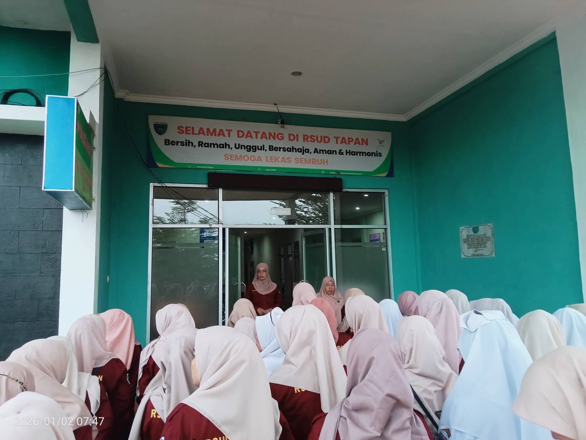 Apel Pagi seluruh Staf RSUD Tapan di Awal Tahun 2026