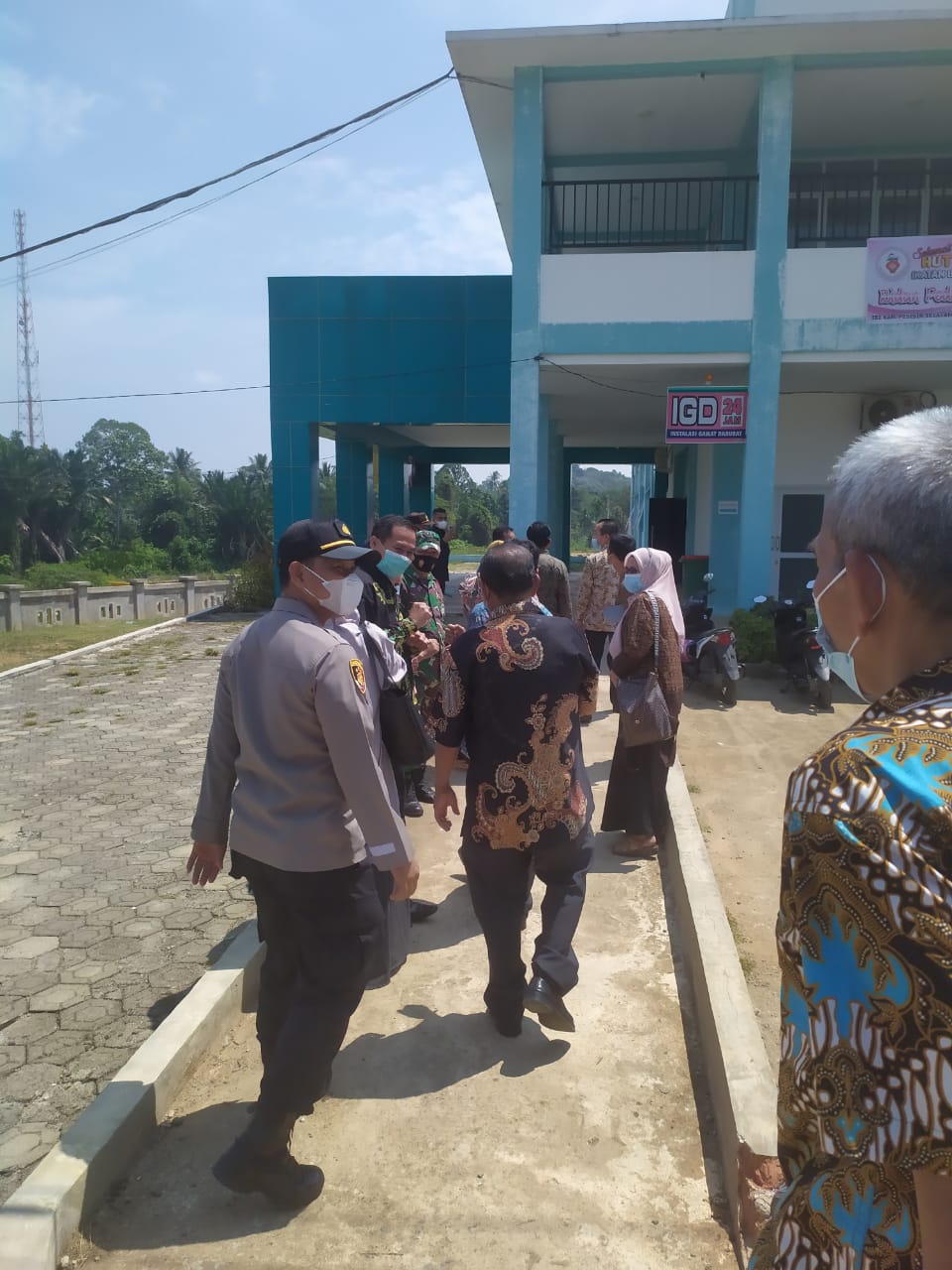 Kunjungan Wakil Bupati Pesisir Selatan, Dinas Kesehatan dan Lintas Sektor  tentang Persiapan RSUD Ta