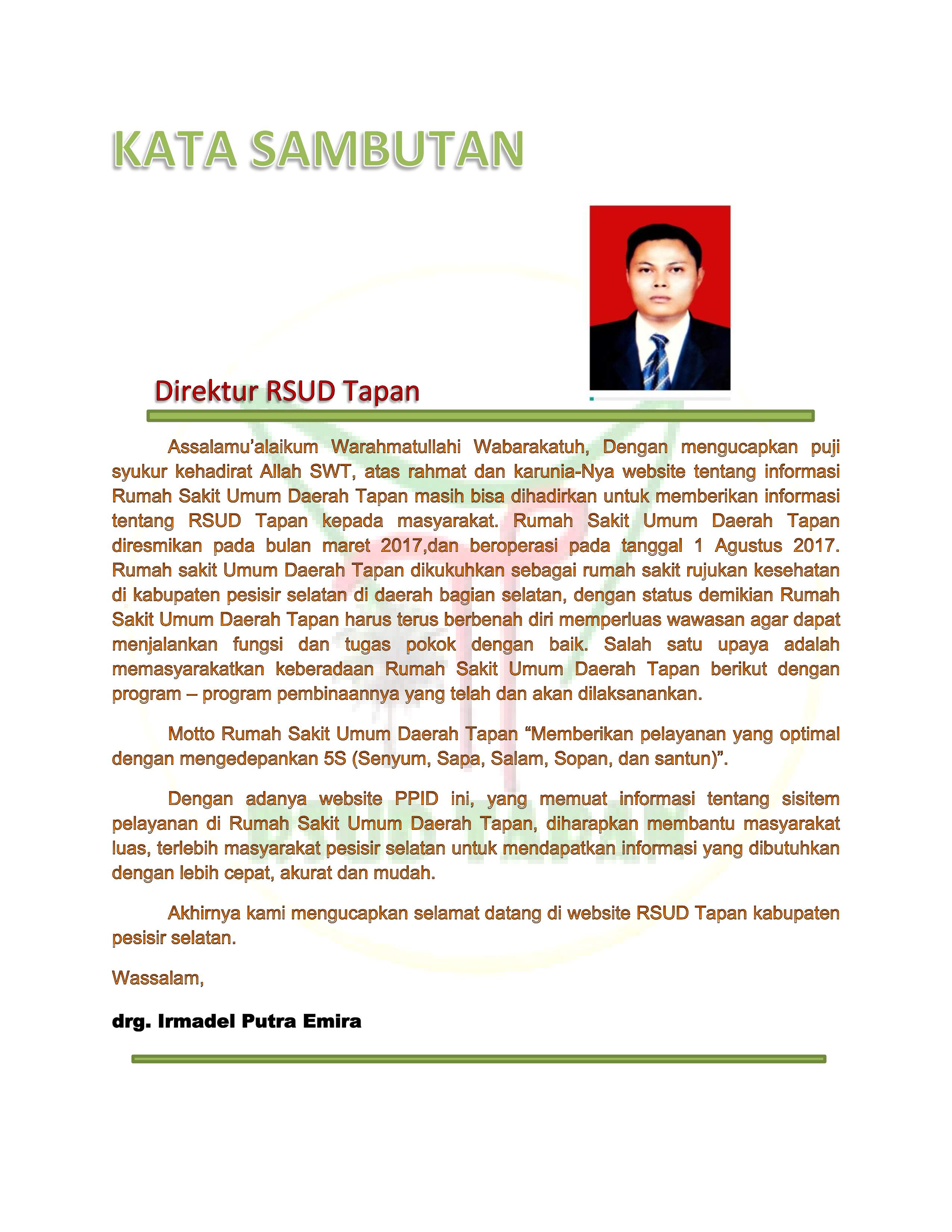 Kata Sambutan